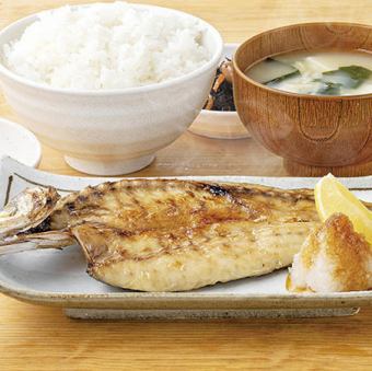 [旨味]カマス開き焼き<定食>