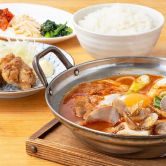 本格スンドゥブ定食