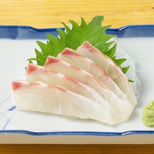 本日の白身魚刺身