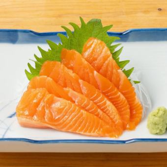 サーモン刺身