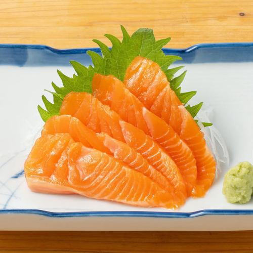 サーモン刺身