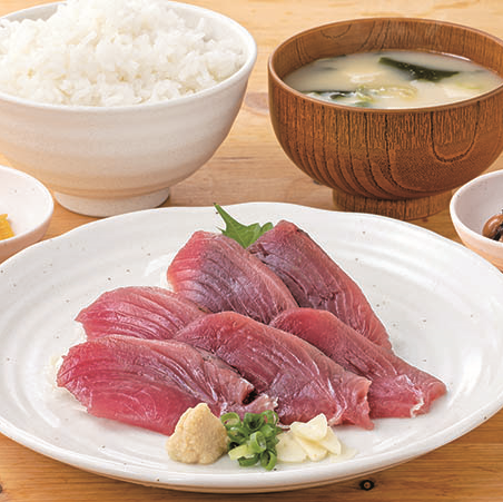 【旨味】戻りかつお刺身<定食>
