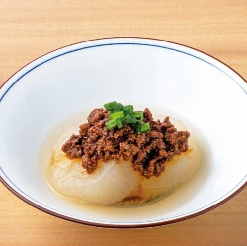 <一品>ふろふき大根 肉そぼろかけ