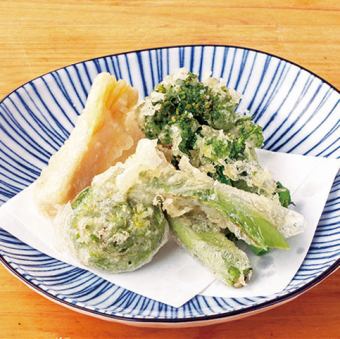 ＜一品＞山菜天布羅