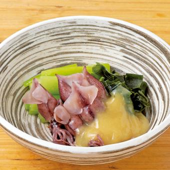 ＜一品＞ほたるいかのぬた