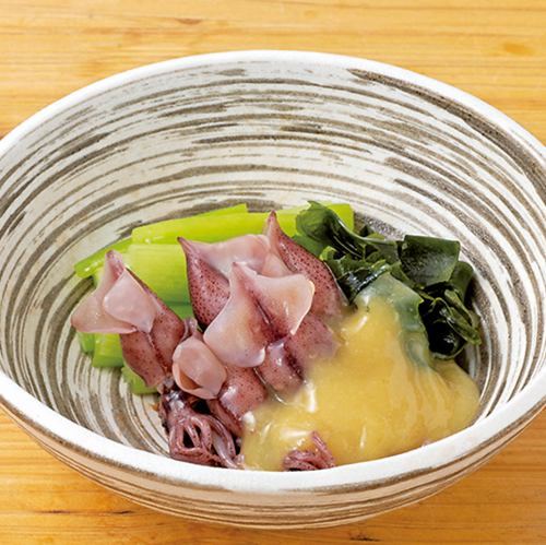 ＜一品＞ほたるいかのぬた