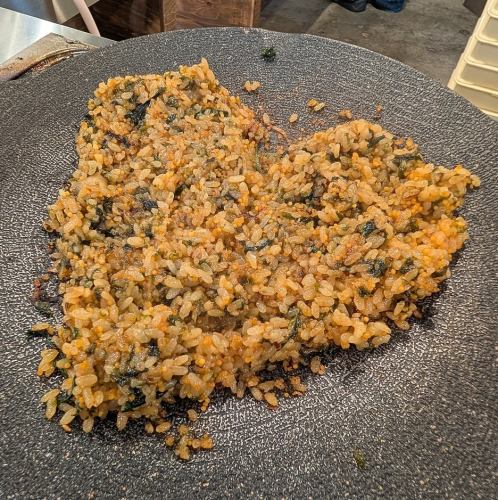 Tobiko fried rice