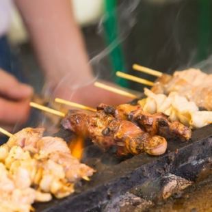 A【2時間飲み放題付】お得に宴会◎炭火焼き鳥コース【4000円→2700円】