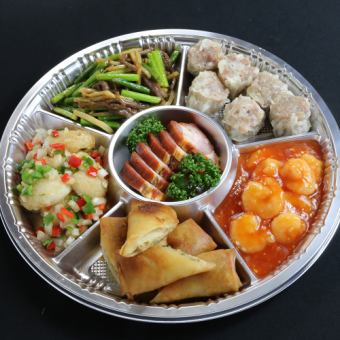 [Take-out only] "Chinese hors d'oeuvre set" is a luxurious assortment of items prepared by Bairan's chefs.