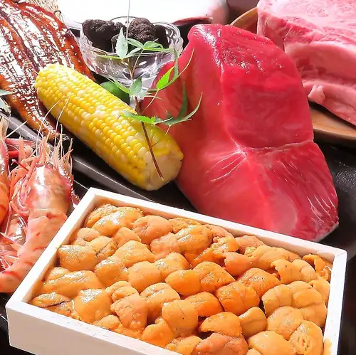 【和牛と海鮮の贅沢宴会】黒毛和牛・鰻・鱧・鰹など120分飲み放題付全12品10000円(税込)