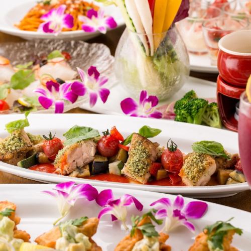 [Private room] 2 hours of all-you-can-drink sparkling wine and other drinks with a 7-course cheese fondue course for 4,000 yen!