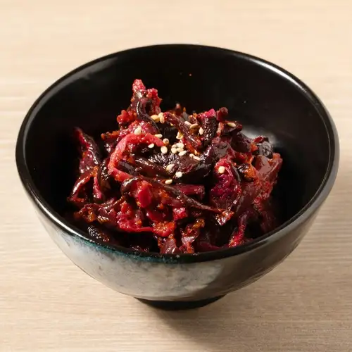 자주 절인 김치