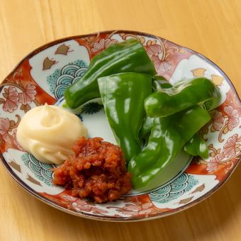 【スピード】肉味噌ピーマン
