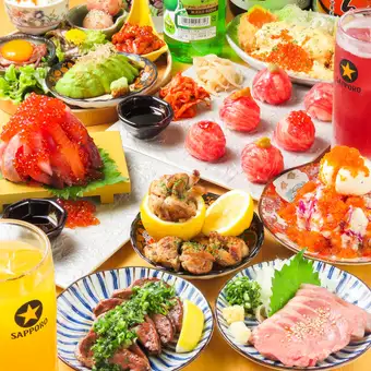 【超豪華！】『むにの全てを堪能できる贅沢コース』4480円(税込)