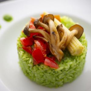 ほうれん草のピラフ