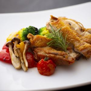 チキンと野菜のオーブン焼き