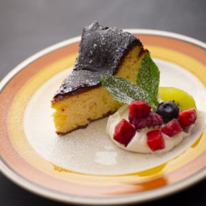 バスクチーズケーキ