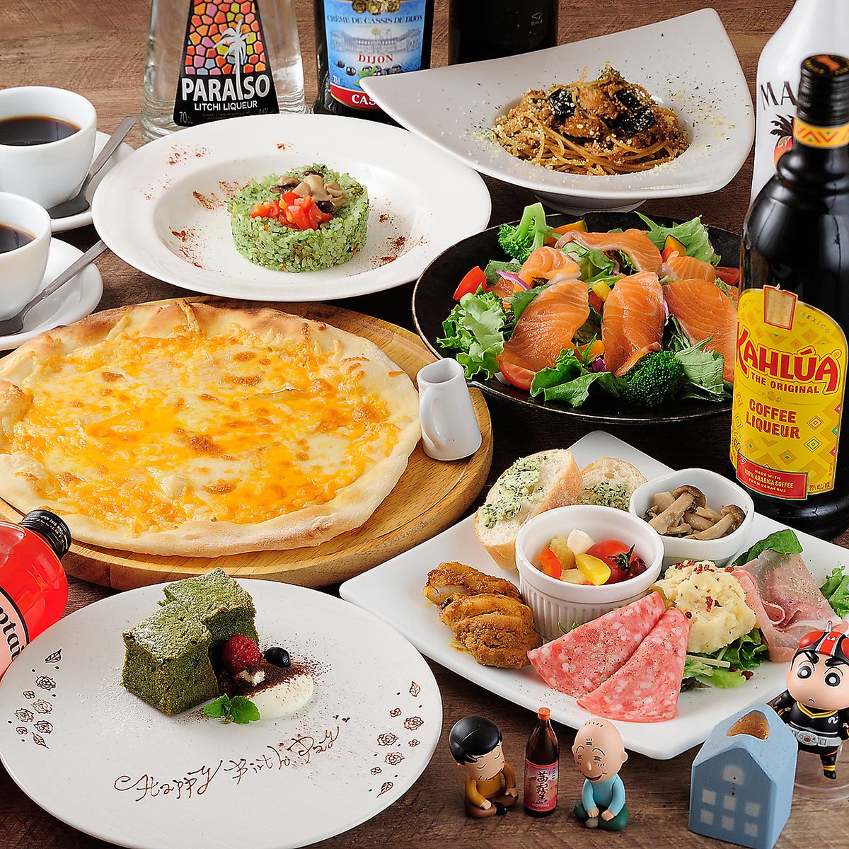 【最大3Ｈ飲み放題付き】選べるコース4500円★