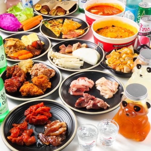 尽情享用60种韩国料理★