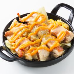 BBQ（用專門的機器烤製並在熱板上完成）