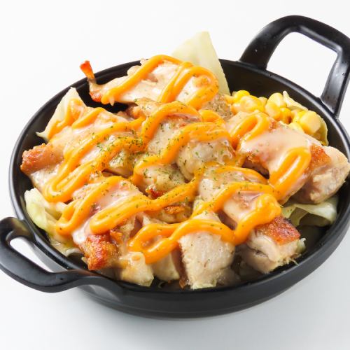 BBQ（用专门的机器烤制并在热板上完成）