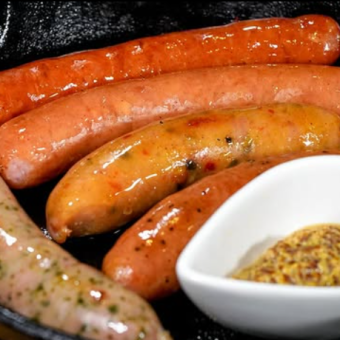 ソーセージ5種盛り