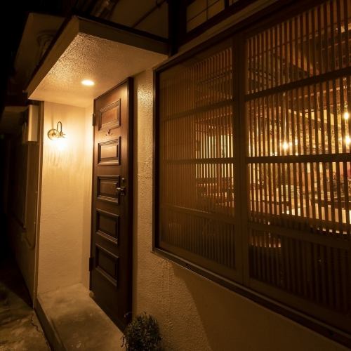 古民家ならではの入口