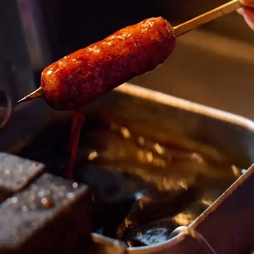 The special sauce is a traditional recipe that has been passed down and replenished since the restaurant's founding.