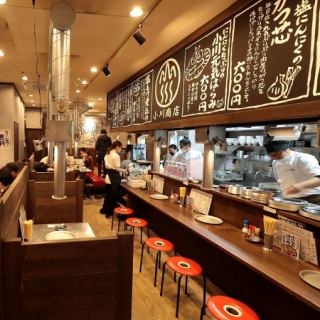 You can also enjoy yakiniku at the counter.A la carte dishes and also for izakaya use ◎