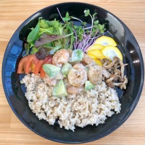 HAWAIIAN　SHRIMP　BOWL〈ハワイアン　シュリンプ　ボウル〉