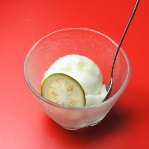 かぼすシャーベット