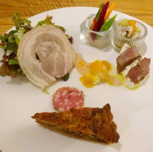 【Antipast】前菜盛合せ Antipast mist(1人前)