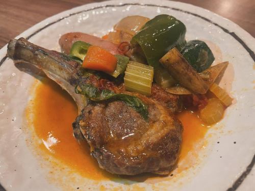 Hakukei is open on August 7th 😊
I'll be making lamb stew and waiting for you~

#Small Restaurant Bar Hakukei #Machida
