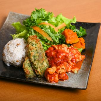 【ランチ宴会プラン】~お野菜たっぷりの体健やかランチ~全4品2300円(税込)