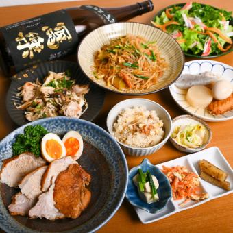 【会議de宴ジョイプラン3H】~お野菜多めの味わい自家製家庭料理コース~全8品3800円(税込)