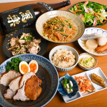 【会議de宴ジョイプラン3H】~お野菜多めの味わい自家製家庭料理コース~全8品3800円(税込)