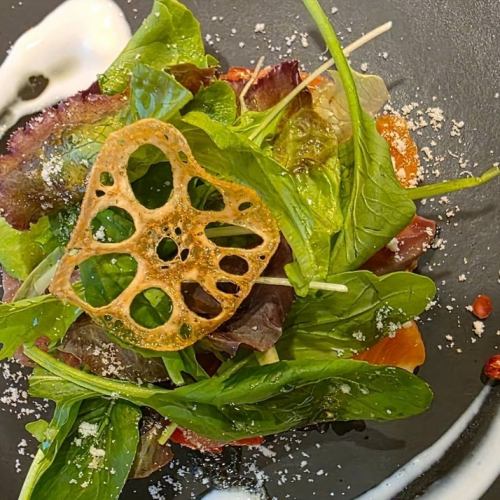 本日の瞬間燻製カルパッチョ