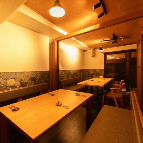 和と洋が調和する落ち着いた上質空間