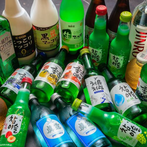 種類繁多的正宗韓國飲品