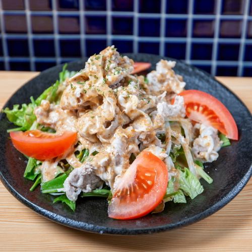 Light Pork Shabu Salad