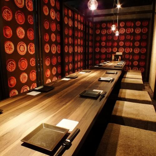 Private room izakaya recommended for drinking parties in Ebisu Rakuzo Utage ◎