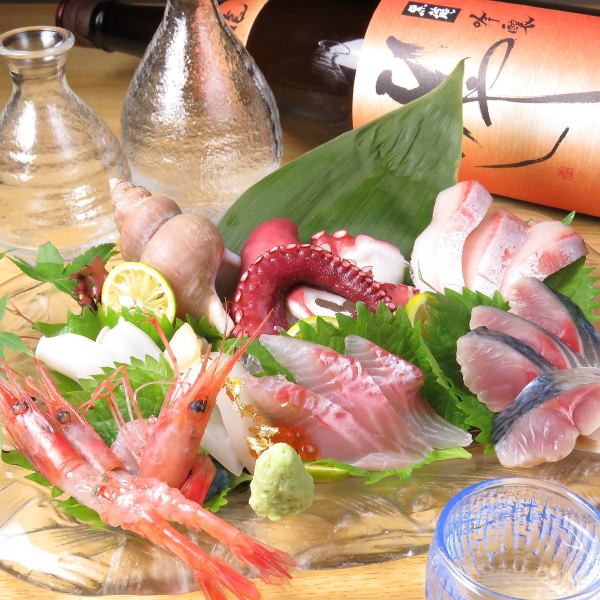 Kanazawa's seasonal sashimi arrives daily