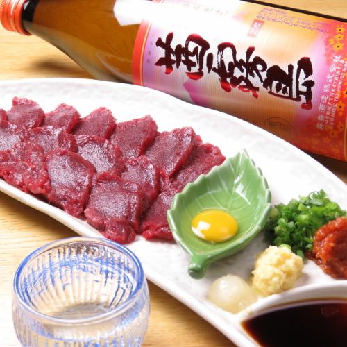 Recommended by our shop! Horse sashimi from Aizu (2 to 3 servings)