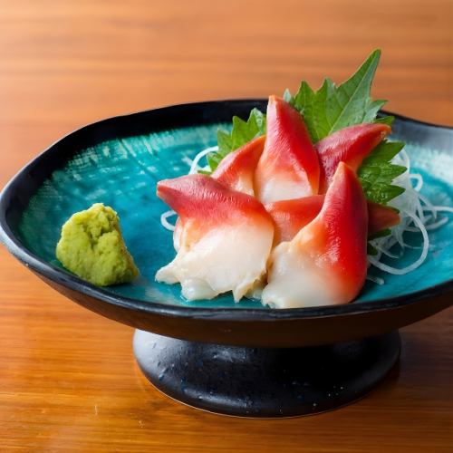 旬ホッキ貝刺身