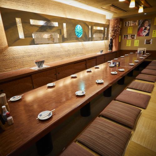 預留沉式暖桌 ◎ 最多44個座位