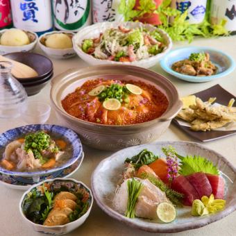 トロ壱仙台堪能コース 刺盛×サーモンいくら土鍋 贅沢プラン2時間飲み放題 全9品 5500円→4500円