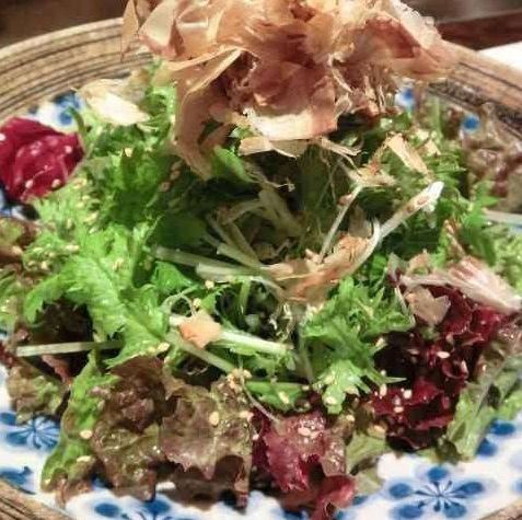 'Japanese vegetables' white salad