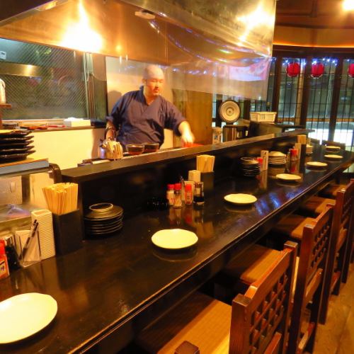 Enjoy the immersive feeling of being in the grill