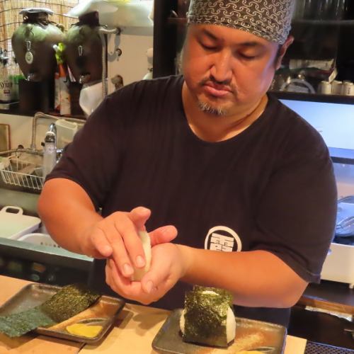 The extremely popular onigiri is a must-try!