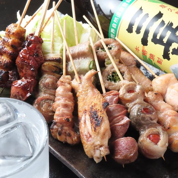～1本1本心を込めて焼き上げた至極の炭火焼き鳥をご用意～